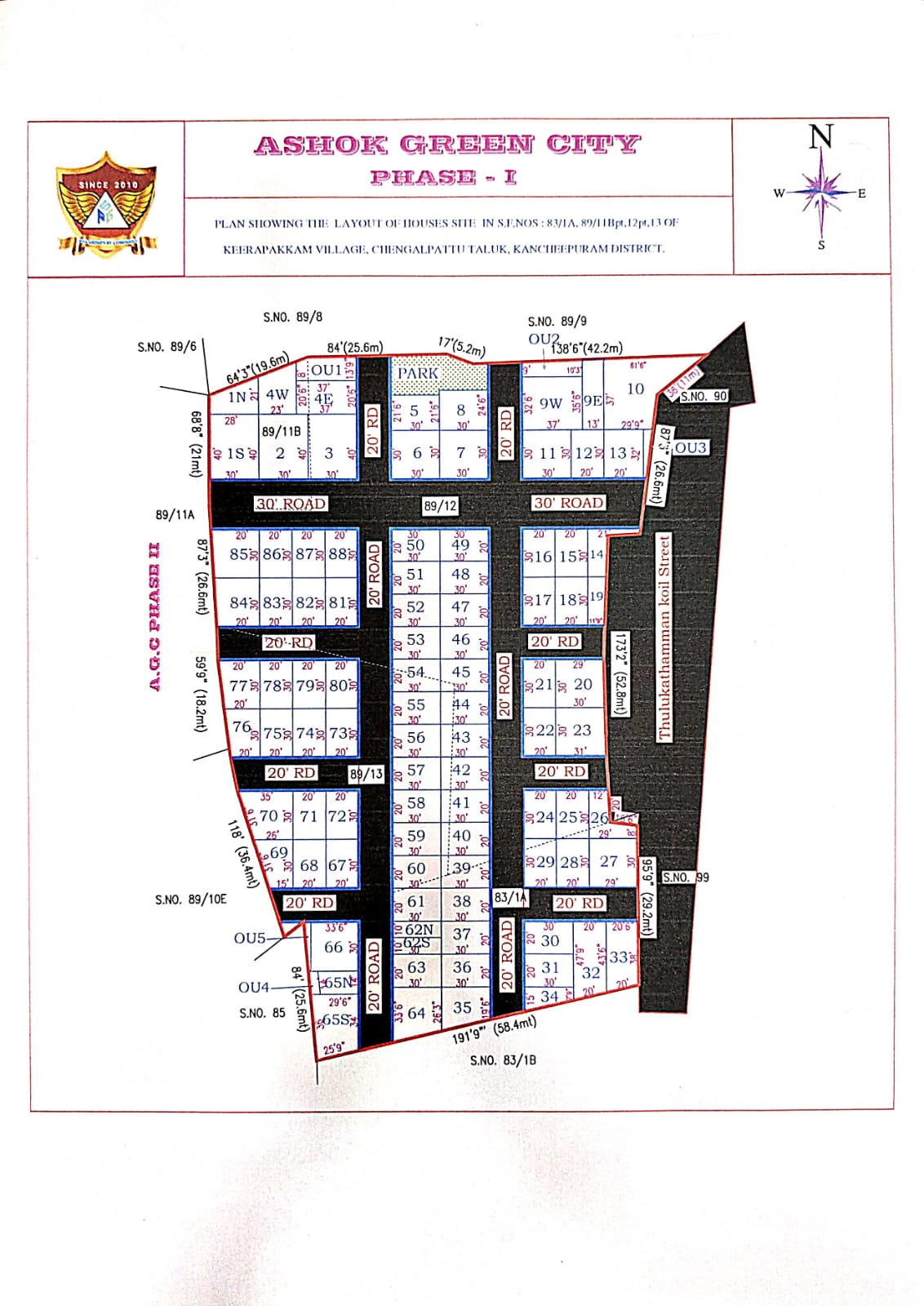 PGS Group Of Companies Real Estate Developer Residential Plots in Chennai. 