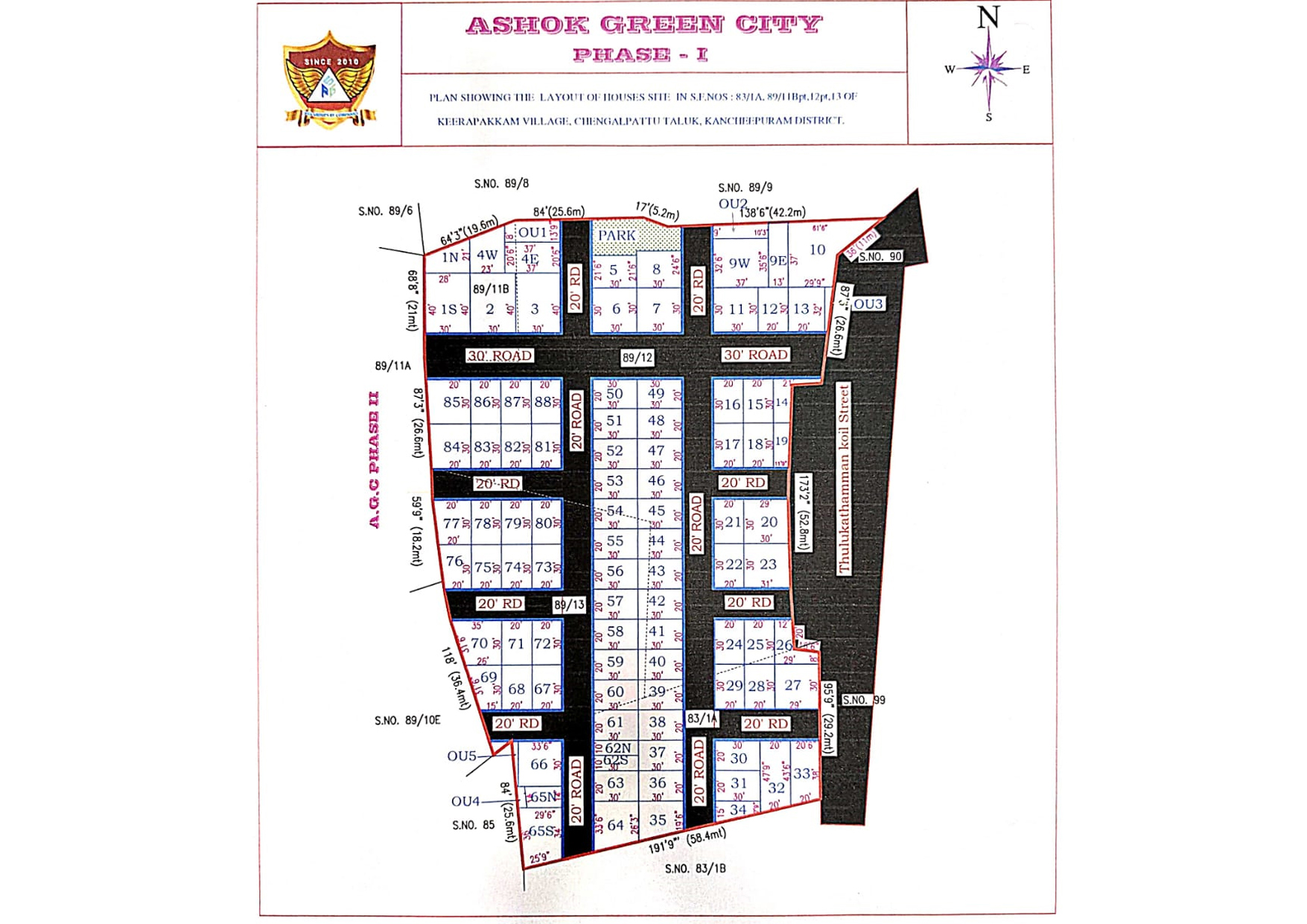 PGS Group Of Companies Real Estate Developer Residential Plots in Chennai.